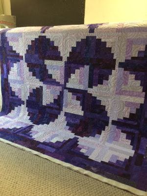 Pineapple Quilts, Log Cabin Blocks, Pineapple Quilt, Log Cabin Quilt Pattern, Log Cabin Designs, Purple Quilts, Scrap Quilt Patterns, Log Cabin Quilts, Log Cabin Quilt