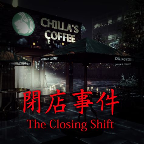 The Closing Shift | 閉店事件, Yasuka Taira on ArtStation at https://www.artstation.com/artwork/d0KNBA The Closing Shift Game, Indie Horror Games Aesthetic, Chilla's Art Game, Chillas Art Aesthetic, Indie Horror Aesthetic, Chillas Art, The Closing Shift, Horror Game Aesthetic, Japanese Horror Game