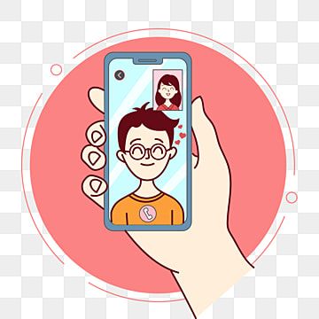 Video Call Cartoon Couple, Video Call Drawing, Video Call Illustration, Couple Video Call, Call Couple, Couple Png Image, Festival Couple, Graphic Memoir, Couples Doodles