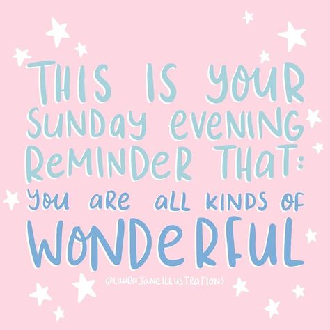 Sunday Evening Quotes, Sunday Evening Reminder, Sunday Reminder, Evening Quotes, Weekend Quotes, Sunday Motivation, Happy Sunday Quotes, You Are Wonderful, Great Inspirational Quotes