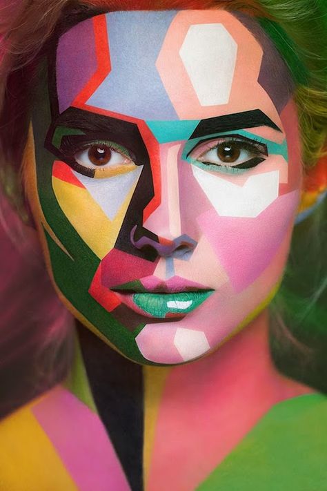 Photog uses Face Paint to create stunning portraits. Science Writing, Brain Activity, Avant Garde Makeup, Cover Image, Facepaint, Fantasy Makeup, Neuroscience, Artistry Makeup, Creative Makeup