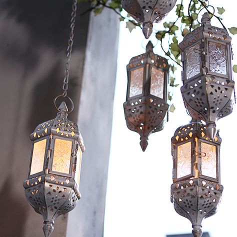 Faster shipping. Better service Hanging Candles Wedding, Hanging Tea Light Holders, Moroccan Candle Holder, Wall Hanging Candle Holders, Hanging Tea Lights, Moroccan Candles, Art Marocain, Hanging Candle Lanterns, Hanging Candle Holder