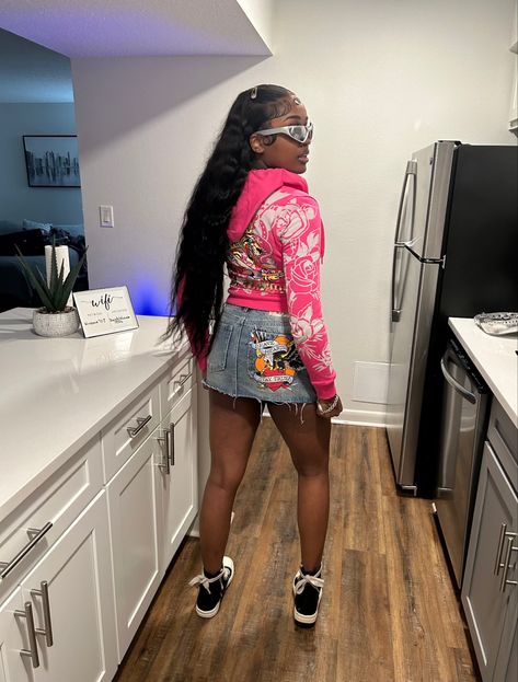 Gradbash Outfit Ideas Black Women, Fly Shi Only Outfits Summer, Fly Shi Only Outfits, Fly Birthday Outfits, Gradbash Outfit Ideas, Girls Streetwear, Plus Size Baddie Outfits, Fashion Top Outfits, Fly Outfit