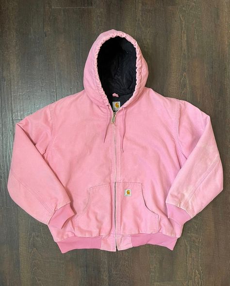 Pink Jacket Aesthetic, Pink Carhartt Jacket, Balenciaga Outfit, Pink Carhartt, Private Company, Carhartt Jacket, Clothing Manufacturer, Swaggy Outfits, Pink Jacket