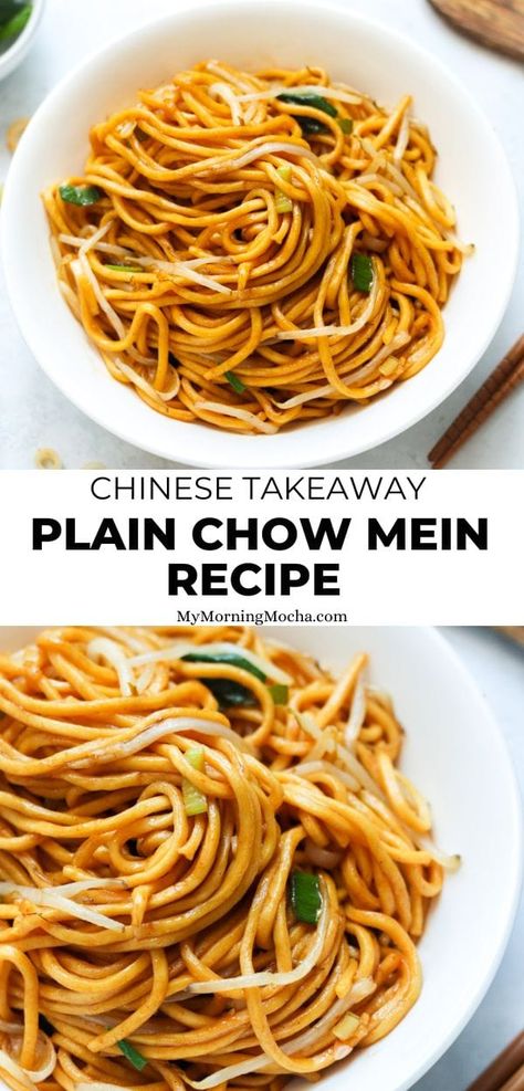 Homemade Chinese Food Vegetarian, How To Make Chowmein Noodles, Udon Noodle Chow Mein, How To Make Chicken Chow Mein, Garlic Chow Mein Noodles, Chow Mein Spaghetti Noodles, Simple Chinese Noodles, Easy Lo Mein Recipe Simple, Spaghetti Chow Mein