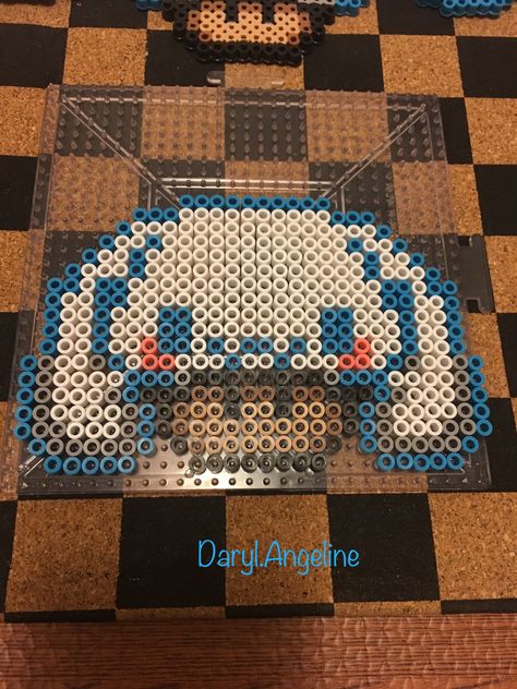 Cinnamoroll Perler Beads, Cinnamoroll Perler, Big Perler Bead Patterns, Mario Diy, Super Mario Mushroom, Hamma Beads Ideas, Perler Ideas, Pearl Beads Pattern, Easy Perler Beads Ideas