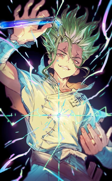 Dr. Stone Fanart, Stone World, Stone Wallpaper, Dr Stone, Art Anime, An Anime, Anime Background, Stone Art, Anime Fanart