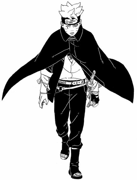 Baruto Manga, Boruto Manga, Madara Uchiha Wallpapers, Kurama Naruto, Naruto Tattoo, Pixel Animation, Shonen Jump, Naruto Oc Characters, Naruto Sketch