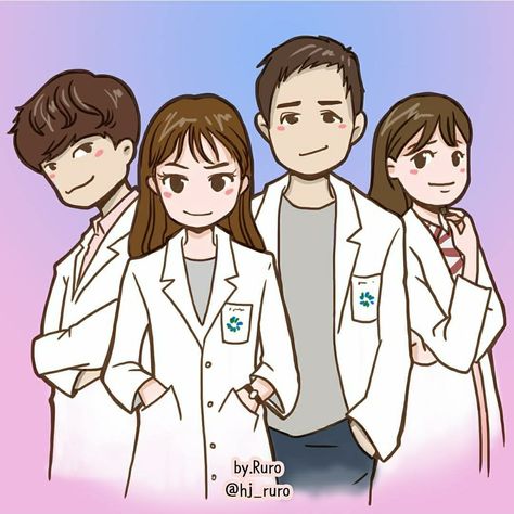 Doctors Korean Drama, Kdrama Fanart, Just Friends Quotes, Diy Phone Case Design, Medical Wallpaper, Fantasy Couples, Korean Drama List, Meaningful Drawings, Diy Paper Crafts Decoration