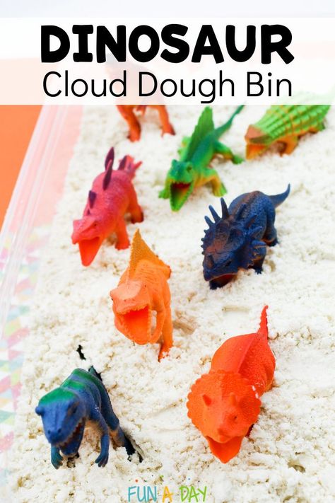 Dinosaurs Preschool, Imagination Tree, Playdough Activities, Cloud Dough, Playdough Recipe, Dinosaur Eggs, Homemade Playdough, Easy Coffee, Water Table