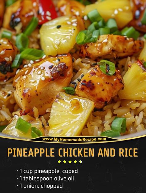 Chicken Pineapple And Rice Recipes, Easy Pineapple Chicken And Rice, Pineapple Chicken And Rice Crock Pot, Pineapple Chicken With Coconut Rice, Pineapple Chicken Rice, Ww Pineapple Chicken And Rice, Pineapple Chicken And Rice, Pineapple Rice, Chicken Pineapple