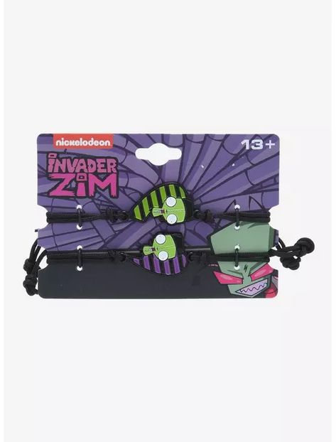 Invader Zim Bracelet, Invader Zim Jacket, Gir Invader Zim Shirt, Invader Zim Sweater, Invader Zim Merch, Invader Zim Gir Sweater, Invader Zim Hot Topic, Invader Zim Dib, Scene Accessories