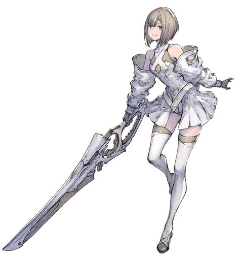 Neir Reincarnation, Reincarnation Art, Nier Reincarnation, Akihiko Yoshida, Nier Characters, Rpg Ideas, Female Knight, Nier Automata, Character Poses