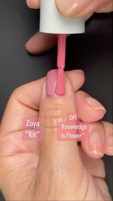 polish.lab.rat on Instagram: Zoya Kit vs Opi Knowledge Is Flower #zoya #opi #zoyanailpolish #opinailpolish #pinknails Opi Knowledge Is Flower, Zoya Nail Polish, Opi Nail Polish, Pink Nails, Pretty Nails, Dip, Lab, Nails, Flowers