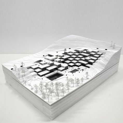 Site Model, Architectural Model, Architecture Concept Diagram, Arch Model, Concept Diagram, Architecture Design Concept, Architecture Presentation, Architectural Inspiration, Model Making