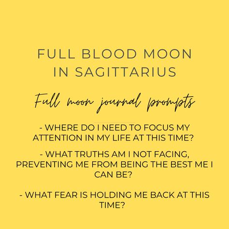 Full Moon Journal Prompts, Moon Journal Prompts, Moon In Sagittarius, Moon Journal, Moon Cycles, Blood Moon, High Energy, Journal Prompts, Full Moon