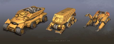 Sci Fi Construction Vehicles, Futuristic Construction Vehicles, Industrial Mech, Futuristic Construction, Exo Squad, Concept Vehicles Sci Fi, Space Engineers, City Vehicles, Technology Art