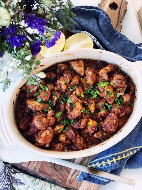 Spanish Tapas Chicken Thighs Recipe | herlongwayhome Tapas Chicken, Chicken Tapas, Dishes Recipe, Tapas Party, Chicken Thighs Recipe, Thighs Recipe, Tapas Dishes, Tapas Recipes, Spanish Tapas