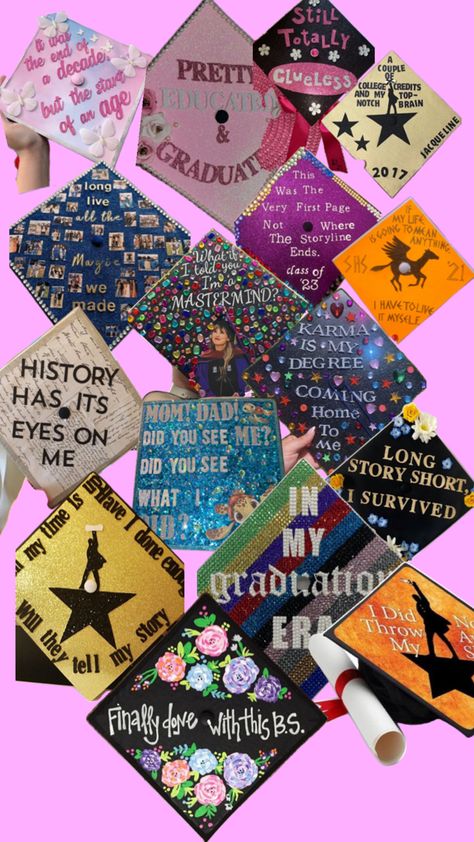 Grad Caps, Graduation Caps, Grad Cap, Graduation Cap, Collage