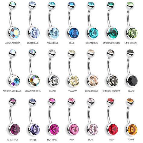 Types Of Navel Piercing, Naval Piercing Plus Size, Naval Peircings, Piercing Bouche, Belly Button Piercing Hippy, Belly Button Rings Tummytoys® At The Belly Ring Shop, Bellybutton Rings, Belly Piercings, Cute Belly Rings