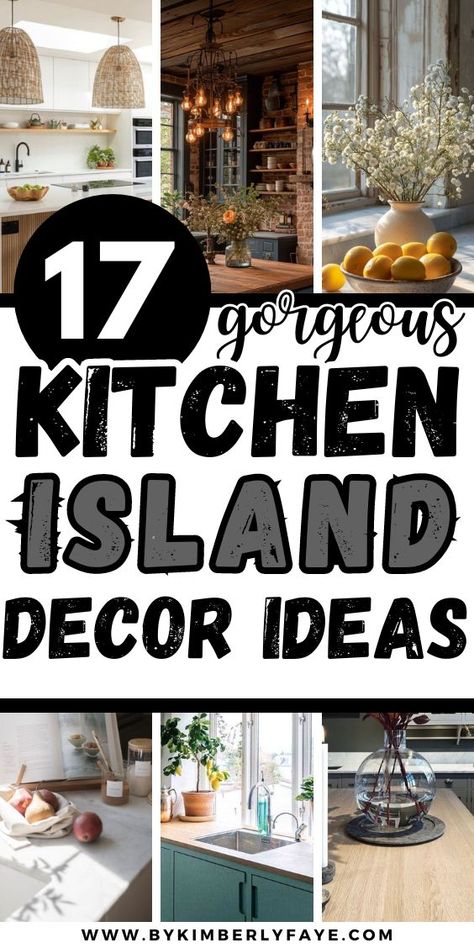 Give your kitchen a makeover with these 17 Gorgeous Kitchen Island Decor Ideas That Are Impressive, Kitchen Island Decor Modern, Kitchen Island Decor Minimalist Elegant Kitchen Island Decor, Decorating Large Island In Kitchen, Decorating Kitchen Island With Sink, Ideas For Kitchen Island Decor, Island Decorations For Kitchen, Kitchen Center Island Decor Ideas, Large Kitchen Island With Sink Decor Ideas, Big Kitchen Island Decor, Decorating A Kitchen Island Ideas