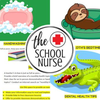 School Nursing, Career Day, Nurse Office, Monthly Newsletter, Health Careers, School Nurse, School Staff, Nursing Education, Teacher Hacks