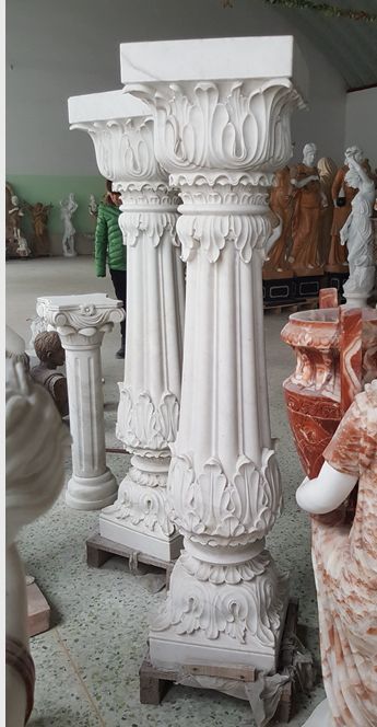 Marble Roman Pillar Marble Pillar Design, Acrylic Mountains, Painting For Beginners Easy, Painting For Beginners Acrylic, Columns Decor, Marble Pillar, Muebles Shabby Chic, Decorative Pillars, Decorative Columns