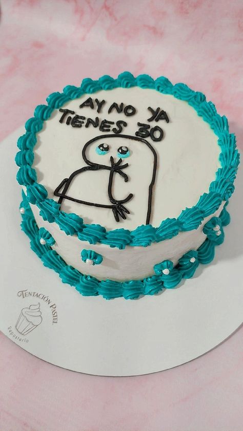 Deformitos Cake, Flork Cake, Birthday Cake Designs, Ugly Cakes, Present Cake, Mini Torte, Cake Mini, Mini Tortillas, Spring Cake