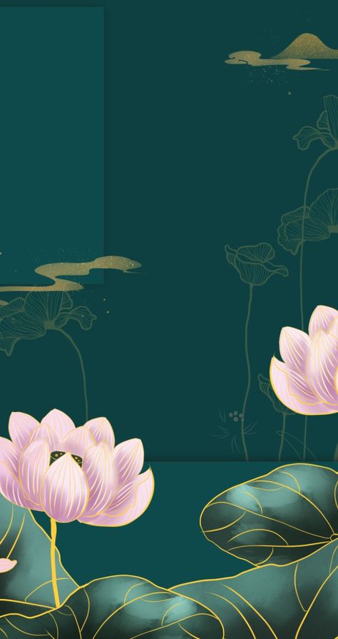 Lotus Poster Design, Wesak Day Poster, Lotus Illustration Design, Diy Flower Decorations, Lotus Background, Diy Paper Flower Wall, Lotus Artwork, Summer Elements, Paper Flower Wall Art