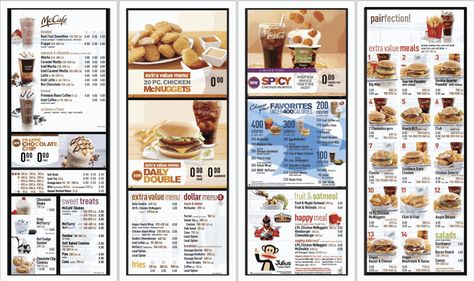 McD menu Mcdonalds Breakfast Menu, Mcdonalds Calories, Mcdonald Menu, Chicken Honey, Mcdonalds Breakfast, Chicken Menu, Easter Menu, Printable Menu, Menu Boards