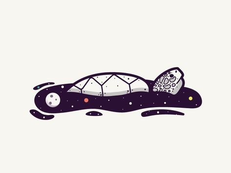 Space Turtle, Turtle Tattoos, Timelapse Video, Be My Last, Turtle Tattoo, Cool Small Tattoos, Time Lapse Video, Videos Design, New Things