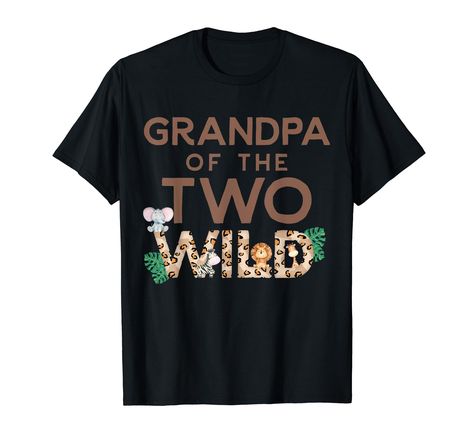 PRICES MAY VARY. Fun design that the whole family can wear to a 2-year-old birthday party. Celebrate your childs birthday together as a family. Lightweight, Classic fit, Double-needle sleeve and bottom hem 2nd Birthday Theme, Birthday Animals, Two Wild, Animal Safari, Wild Animal, The Two, Birthday Theme, 2nd Birthday, T Shirts