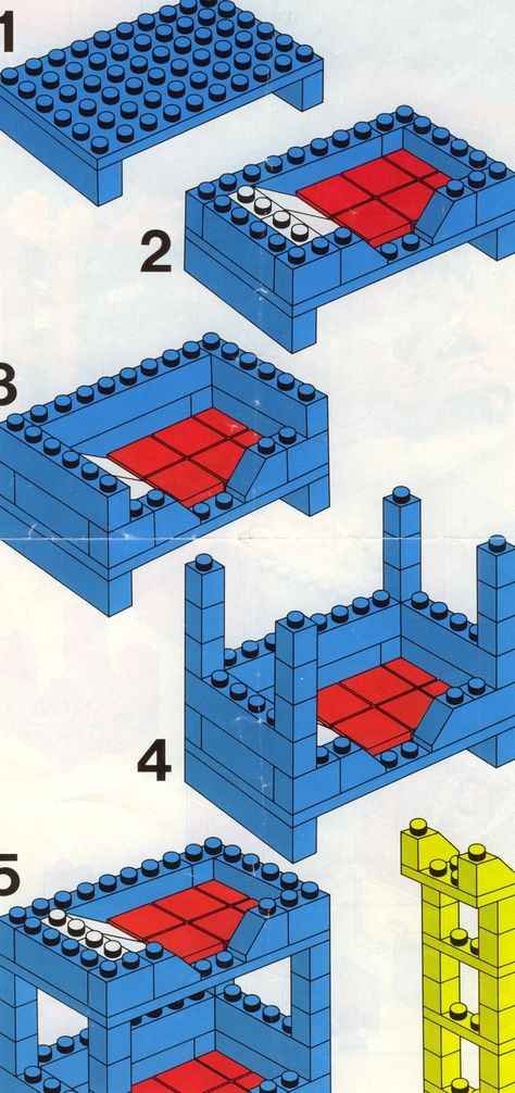 Aesthetic Lego Ideas Easy, Free Lego Instructions Step By Step, Lego House Instructions Step By Step, Lego Ideas To Build Instructions, Lego House Instructions, Lego Ideas To Build Easy, Lego Ideas To Build, Lego Bed, Lego Diy Crafts