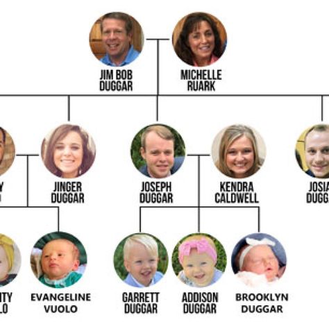 Duggar Family Tree: The Ultimate Visual Guide to the Famous Family Josh Duggar Family, Duggar Family Tree, Duggar Family News, John David Duggar, Duggar Sisters, Anna Duggar, Joy Anna Duggar, Duggar Family Blog, Josh Duggar