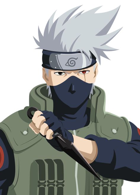 [Vector] Kakashi Hatake by Coolez Kakashi Hatake Face, Kakashi Chidori, Kakashi Face, Kakashi Anbu, Kakashi Sharingan, Kakashi Hokage, Hatake Kakashi, Naruto Gaara, Naruto Images