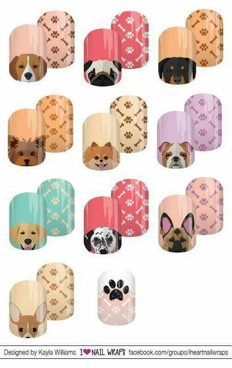 Magical Nails, Nail Art White, Dog Nail Art, Pattern Nails, Mauve Nails, Animal Nail Art, Why Bother, Nice Nails, Animal Nails