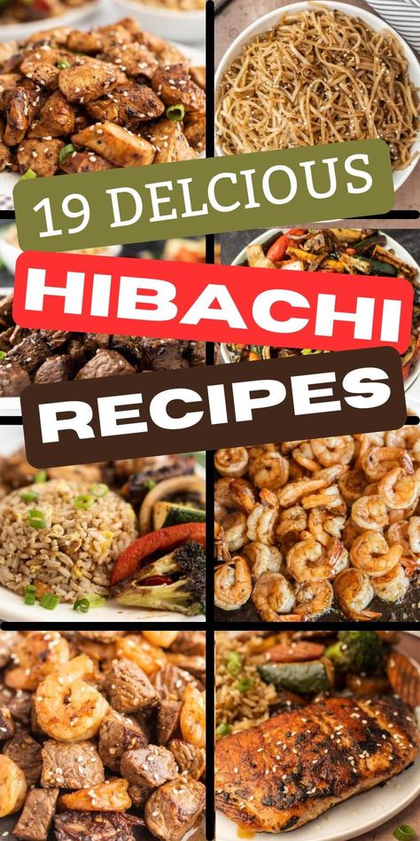 Homemade Hibachi Recipes, Habatchi Recipe, Homemade Hibachi, Hibachi Vegetables, Hibachi Shrimp, Outdoor Griddle Recipes, Hibachi Steak, Hibachi Restaurant, Hibachi Recipes