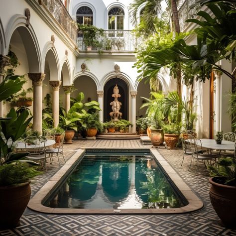 Step into the Timeless Elegance of an Old San Juan Home! 🏰✨ From Colonial Architecture to Antique Furnishings, this Home in Old San Juan Radiates Beauty! 🕰️🌺 Inspired by Victoria Preis of Mi Casita Collection (@casitacollection) #OldSanJuanHome #InteriorDesign #HomeDecor #VintageVibes #ColonialCharm #AntiqueFurniture #HomeInspiration #HistoricLiving #VintageHome #TimelessElegance" Old San Juan Interior Design, Caribbean Homes Exterior, Caribbean Colonial Architecture, Caribbean Homes Interiors, Caribbean Interior, Carribean House, Caribbean Colonial, Caribbean Interior Design, Caribbean Architecture