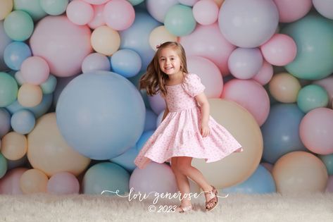 Birthday Girl Photoshooting, 5th Birthday Girl, Balloons Backdrop, 5th Birthday Girls, Valley Photography, Girl Portraits, Birthday Photo Shoot, Bethlehem Pa, Best Shots