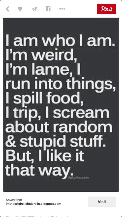 I am who I am, I will not change for anyone because I worked hard at loving myself and getting where I am in life. People will accept you no matter what, those who don't are haters ;) School Of Life, Im Crazy, White Photo, Real Talk, Cute Quotes, The Words, Great Quotes, Scream, That Way