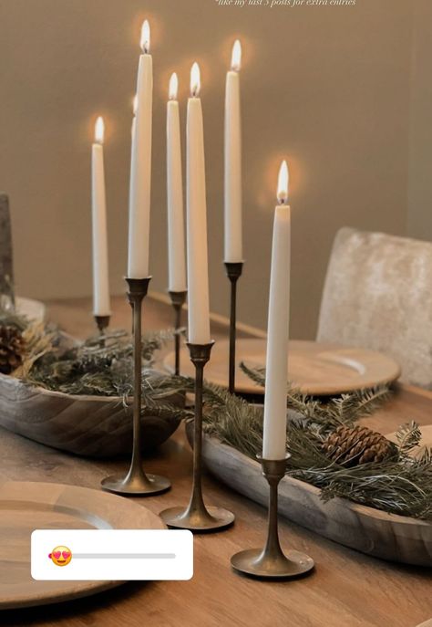 Centerpiece Dining Table, Candelabra Centerpiece, Setting Inspiration, Table Setting Inspiration, Table Setting, Tablescapes, Hand Carved, Table Settings, Dining Room