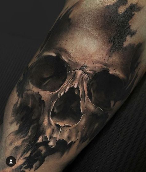 Geometric Tattoo Shoulder, Tattoo Portrait, Skull Art Tattoo, Skull Hand Tattoo, Skull Sleeve Tattoos, Skull Sleeve, Forearm Sleeve Tattoos, Tattoo Desings, Tattoo Design Book