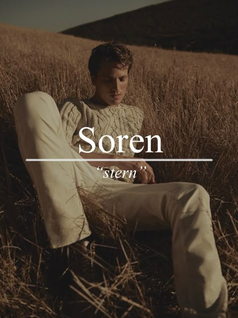 Soren: stern, strict, severe #boynames #babynames #namemeanings #names #namesidea Soren Name Meaning, Soren Name, Boy Name Meanings, Apollo And Artemis, Elegant Names, Fantasy Names, Character Board, Boy Name, Name Inspiration