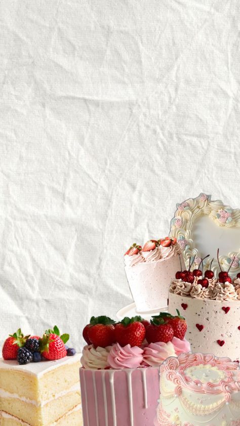 CAKE wallpaper #cake #cute #cute Cake Frame Background, Cake Backdrops, Cake Background, Cake Cute, Cake Wallpaper, Cake Frame, Butterfly Cake Topper, Butterfly Cake, Cake Pricing