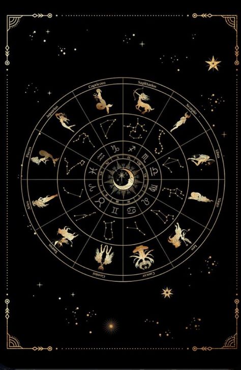 Art Zodiac Signs, Astrology Wheel, Free Astrology Reading, Astrology Aesthetic, Horoscope Art, Zodiac Wheel, Bohemian Style Decor, Witchy Wallpaper, Aries Facts