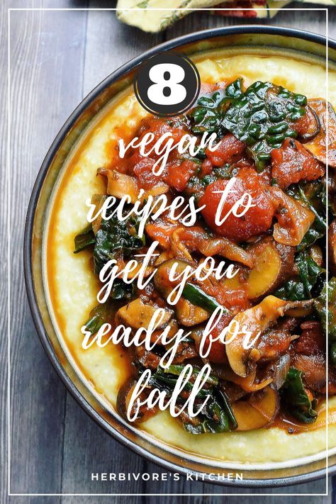 As the temperature goes down, the heat in the kitchen goes up. These 8 Savory Vegan Recipes are the best collection of healthy, plant-based meals to get you ready for fall. Whether your soul is calling for vegan dinners, like Vegan Cassoulet or No Beef Stew, or warm and cozy soups like Apple Butternut Squash or Creamy Vegan Cauliflower, you’ll find 8 great ways to fill out Autumn’s menu here. Vegan Harvest Soup, Plant Based Fall Meals, Vegan Fall Casserole Recipes, Vegan Autumn Soup, Vegetarian Fall Recipes Dinner, Vegan Autumn Recipes, Vegan Cassoulet, Vegan Fall Dinner, Vegetarian Fall Recipes