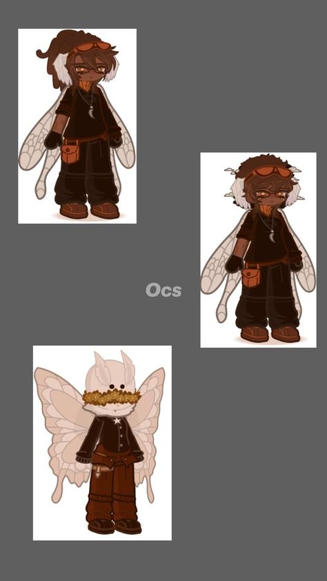 Moth Oc, Ocs Design, Oc Gacha Life, Characters Inspiration Drawing, Mr. Beast, Oc Gacha, Club Design, Gacha Life, Character Inspiration