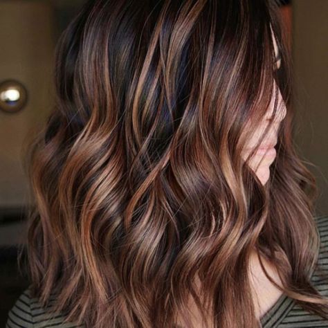 Caramel Hair Color is Trending for Fall—Here Are 15 Stunning Examples to Bring to Your Colorist - Southern Living #haircolorbalayage Caramel Brown Hair, Chestnut Brown Hair, Chestnut Hair, Chestnut Hair Color, Hair Color Caramel, Kadeřnické Trendy, Caramel Hair, Brown Balayage, Ombre Hair Color