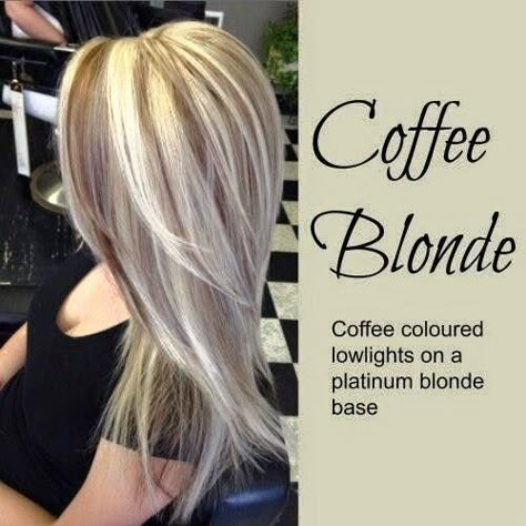 Hair Color Highlights, Platinum Blonde Hair, Brown Blonde Hair, Hair Color And Cut, Pretty Hair, Platinum Blonde, Hair Color Trends, Love Hair, Great Hair