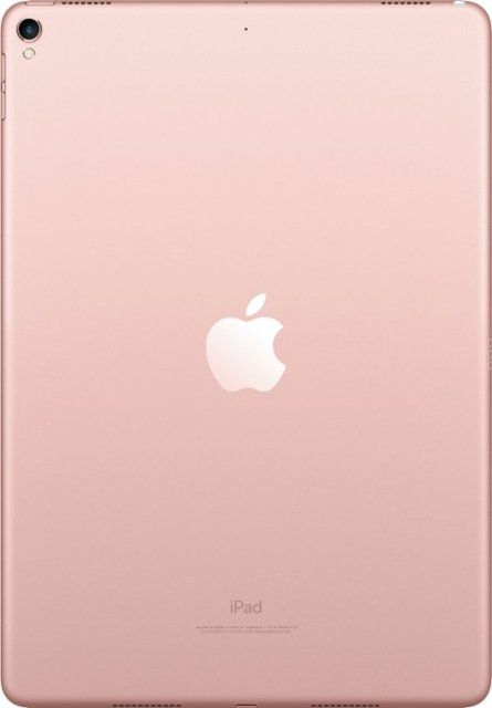 Apple - 10.5-Inch iPad Pro with Wi-Fi - 256GB - Rose Gold - Back_Zoom Ipad Pro Rose Gold, Ipad Rose Gold, Rose Gold Ipad, Mac Notebook, Iphone 5se, Apple Watch Iphone, Sea Wallpaper, Most Beautiful Wallpaper, Apple Apple